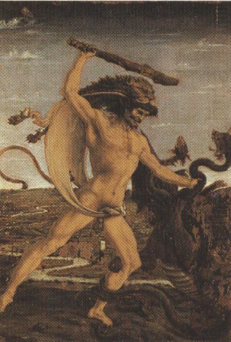 Sandro Botticelli Antonio del Pollaiolo,Hercules and the Hydra (mk36) china oil painting image